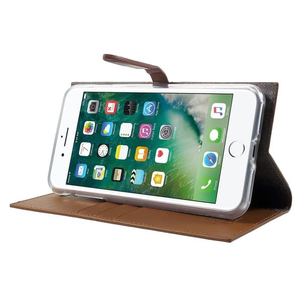 Mercury Fodral till iPhone 7 Plus & iPhone 8 Plus - Brun