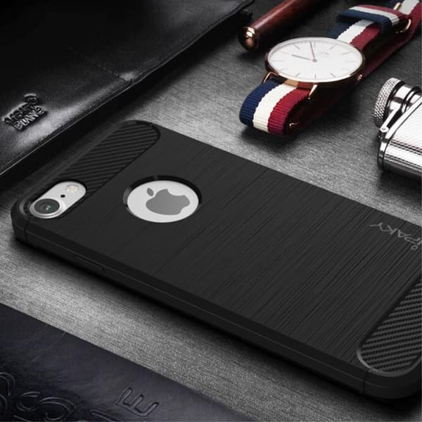 TPU iPaky skal till iPhone 7 Plus - Svart
