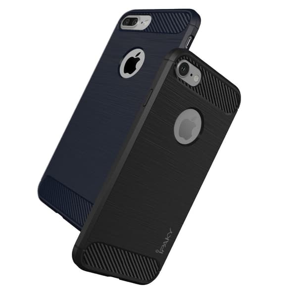 TPU iPaky skal till iPhone 7 Plus - Svart