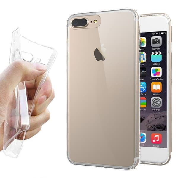Silikonikotelo läpinäkyvä Apple iPhone 7 Plus / 8 Plus