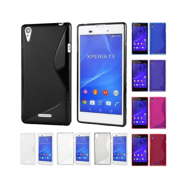 S Line silikon skal Sony Xperia T3 (D5103)