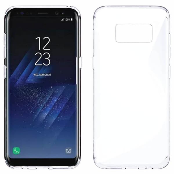 S Line silikondeksel Samsung Galaxy S8 Plus (SM-G955F) : Farge - Grå