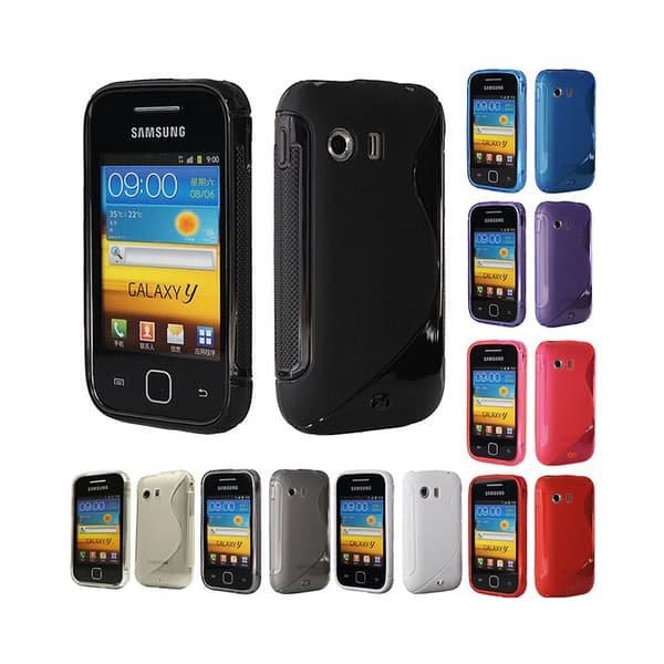 S-Line Silicone Cover til Samsung Galaxy Y (GT-s5360)