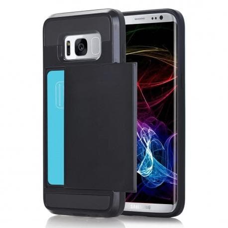 Samsung S8 stødsikkert cover med kortrum