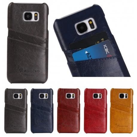 Samsung S8 Plus Skal Korthållare Retro