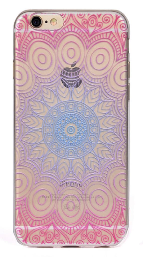 iPhone 7 PLUS/8 PLUS Mandala Gradient - Pink/Blue - Henna