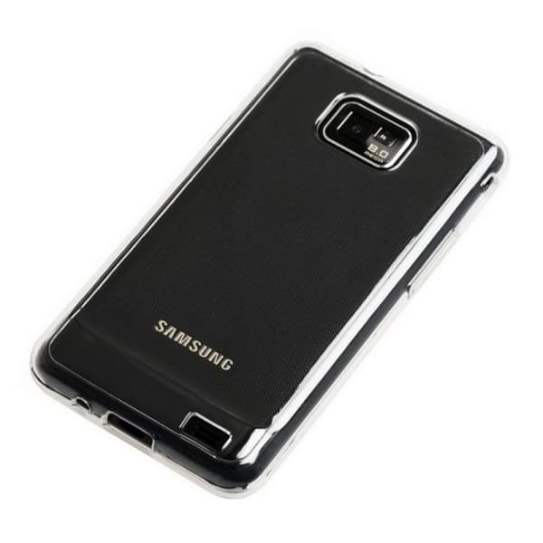 Silikonikotelo läpinäkyvä Samsung Galaxy S2 ( GT -i9100)