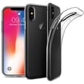 Miniatyrbillede 1 af 2: Silikone cover transparent Apple iPhone X / Xs