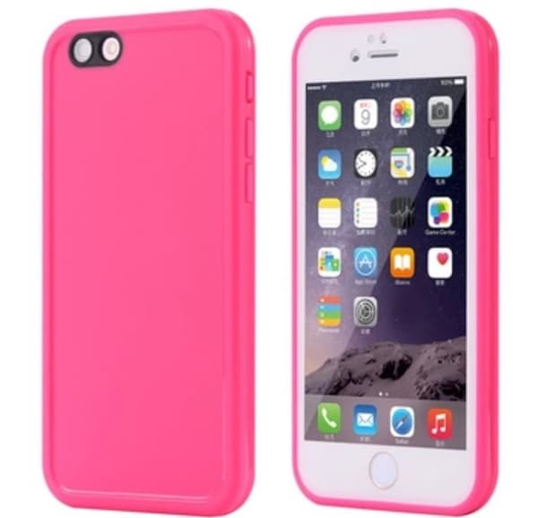 iPhone 5/S/SE Praktiskt-VATTENTÄTT Fodral av FLOVEME (ORIGINAL) Rosa