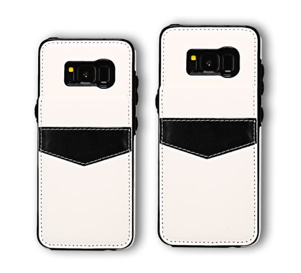 Samsung Galaxy S8 - Elegant Läderskal med Plånbok/Kortfack