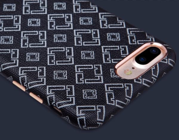 iPhone 7 - Stilrent skal med läderdetalj från NILLKIN