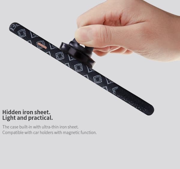 iPhone 7 - Stilrent skal med läderdetalj från NILLKIN
