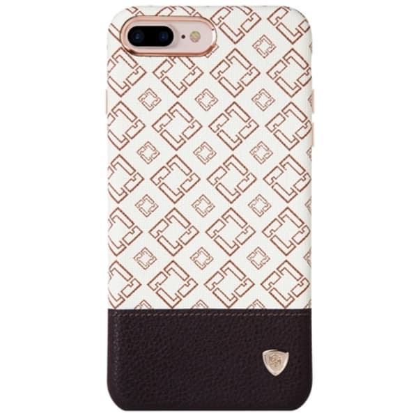 iPhone 7 - Stilrent skal med läderdetalj från NILLKIN Ivory