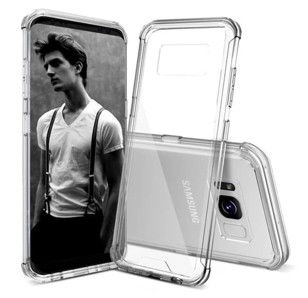 Samsung Galaxy S8+ NAKOBEE Stilrent Skal (ORIGINAL) Genomskinlig