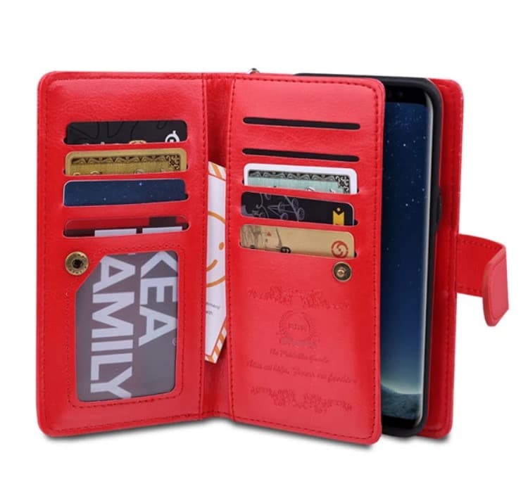 Elegant 9 korts Plånboksfodral Samsung Galaxy S8 från FLOVEME