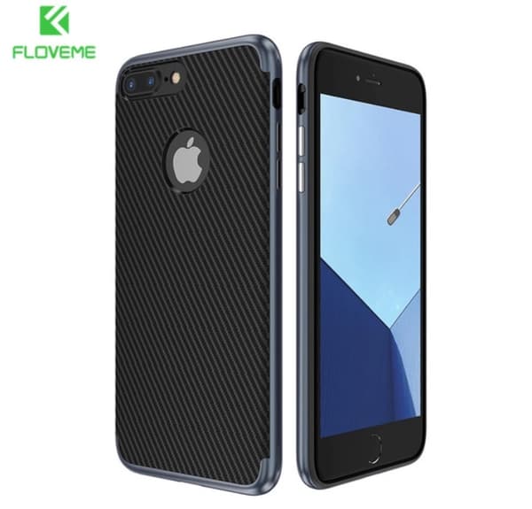 Stilrent skal till Galaxy S8 plus från FLOVEME's (CARBON-serie)