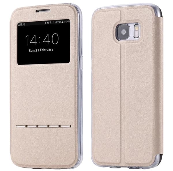 Samsung S8 Smartfodral med fönster och svarsfunktion