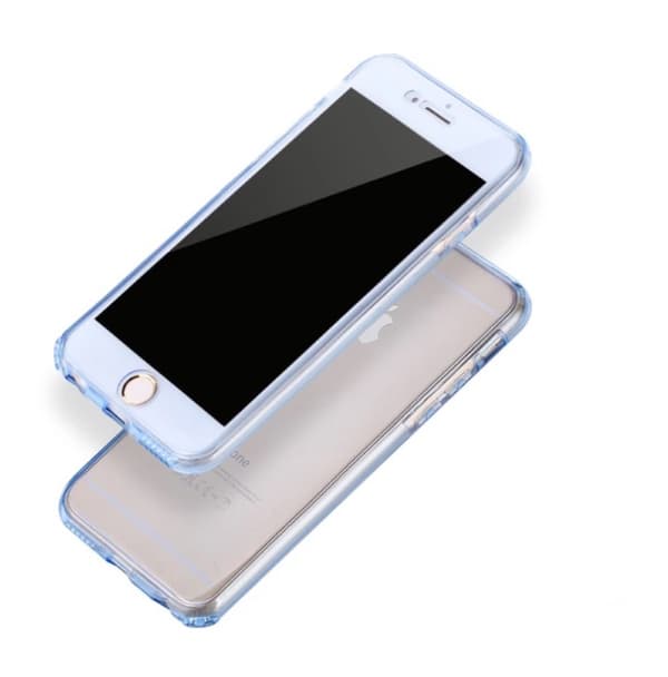 iPhone 6/6SPlus Dubbelsidigt silikonfodral med TOUCHFUNKTION