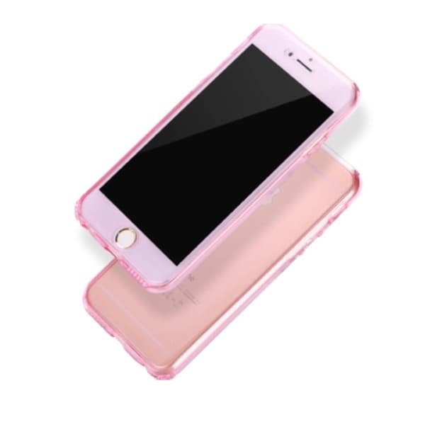 iPhone 6/6SPlus Dubbelsidigt silikonfodral med TOUCHFUNKTION
