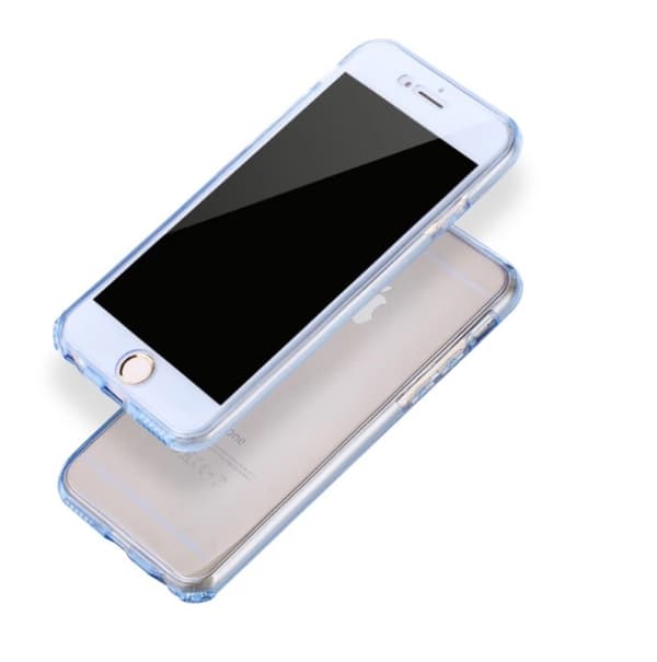 iPhone 6/6SPlus Dubbelsidigt silikonfodral med TOUCHFUNKTION