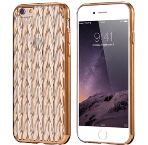 iPhone 6/6S - Stilrent Luxury Silikonskal från CRYSTAL (ORGINAL)