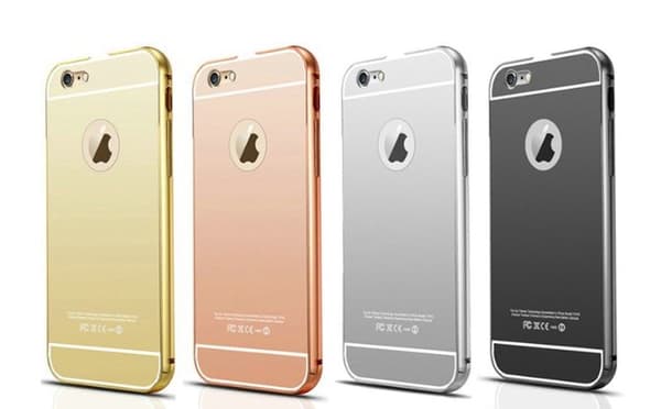 iPhone 6/6S - Elegant skal fr�n LEMAN (ram i Aluminium)