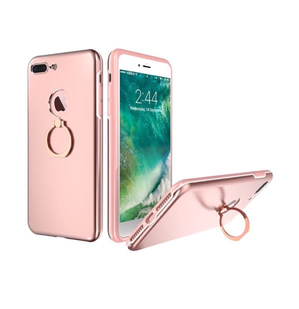 Praktiskt iPhone 7 skal med Ringhållare från KISSCASE