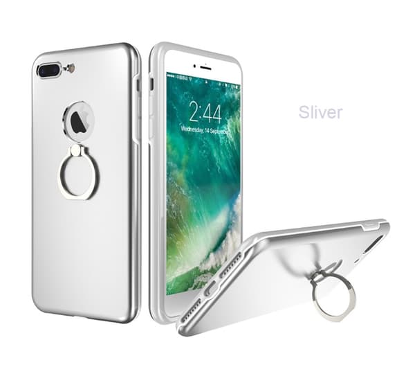 Praktiskt iPhone 7 skal med Ringhållare från KISSCASE