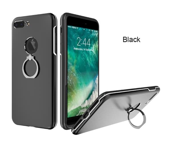 Praktiskt iPhone 7 skal med Ringhållare från KISSCASE
