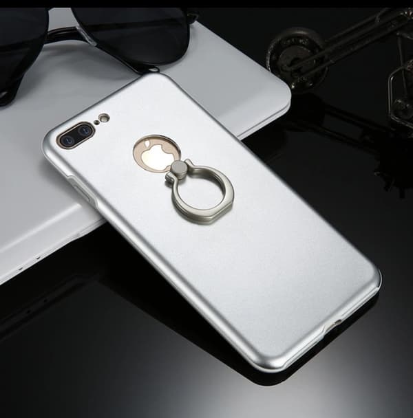 Praktiskt iPhone 7 skal med Ringhållare från KISSCASE