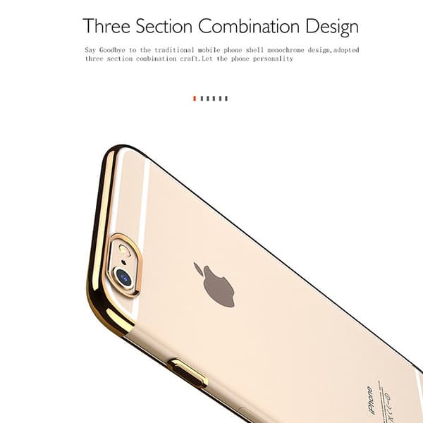 iPhone 6/6S PLUS - Stilrent Silikonskal från FLOVEME (ORGINAL)