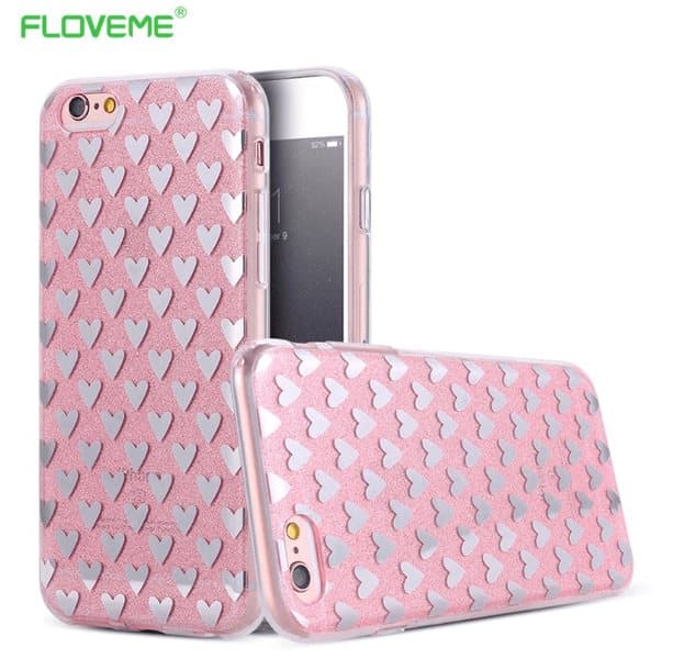 iPhone 6/6S Elegant Crystalheart-skal från FLOVEME ORIGINAL
