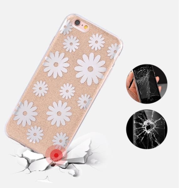 iPhone 6/6S Stilrent Crystalflower-skal från FLOVEME ORIGINAL