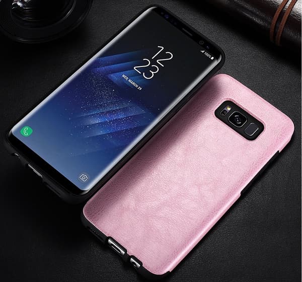 Samsung Galaxy S8+ - NKOBEE Stilrent L�derskal (ORIGINAL)