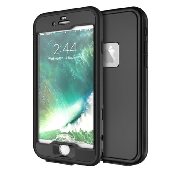 Smart Praktiskt iPhone 7 PLUS VATTENTÄTT och STÖTTÅLIGT fodral