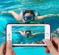 Miniatyrbild 2 av 11: Smart Praktiskt iPhone 7 PLUS VATTENTÄTT och STÖTTÅLIGT fodral