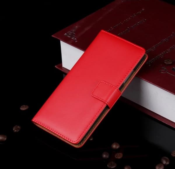 Huawei P10 Plus - Stilrent Plånboksfodral från ROYBAN (Läder)