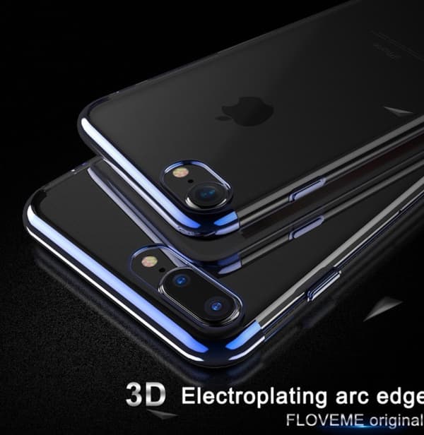 iPhone 7 PLUS - Stilrent Exklusivt Smart Silikonskal FLOVEME