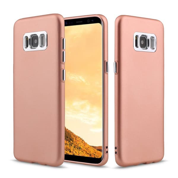 Elegant Skal i Oil-Cover finish till Samsung Galaxy S8 Roséguld
