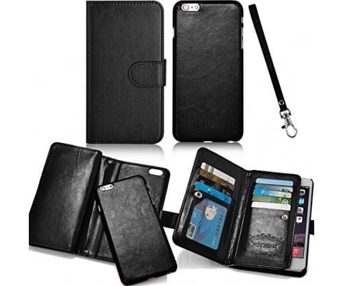 iPhone 6/6S - Leman Exklusivt Stilrent Plånboksfodral