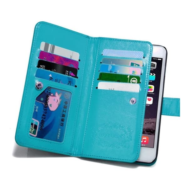 iPhone 6/6S - Leman Exklusivt Stilrent Plånboksfodral