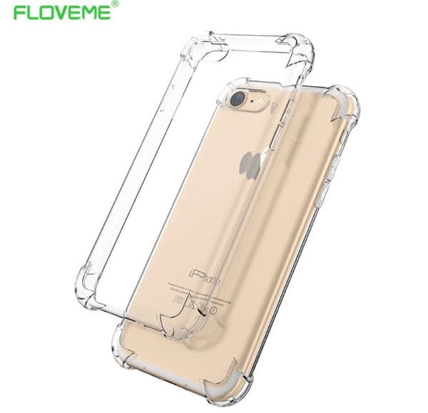 iPhone 7 - Stilsäkert Exklusivt Praktiskt Silikonskal Anti-Knock