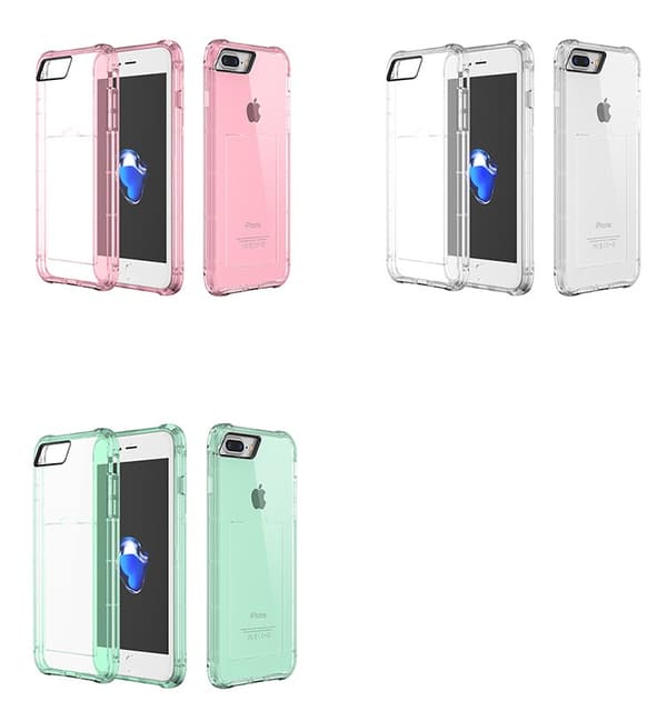Praktiskt silikonskal med extra tjocka hörn för iPhone 6/6s