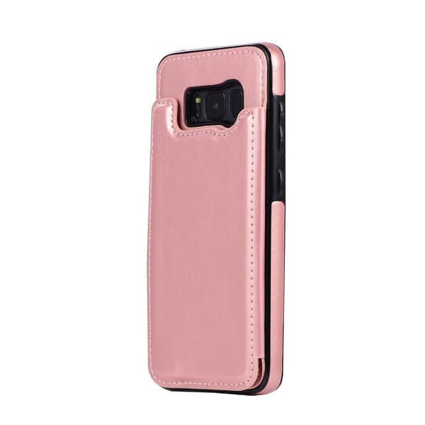 Samsung Galaxy S8+ NKOBEE Läderskal med Plånbok/Kortfack