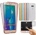 Miniatyrbild 2 av 9: Samsung S7 Dubbelsidigt silikonfodral med TOUCHFUNKTION