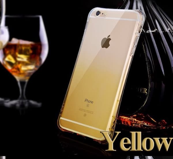 iPhone 6/6S PLUS- Elegant OMBRE silikonskal med extra tjock kant