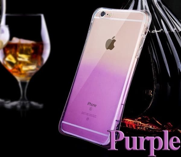 iPhone 6/6S PLUS- Elegant OMBRE silikonskal med extra tjock kant