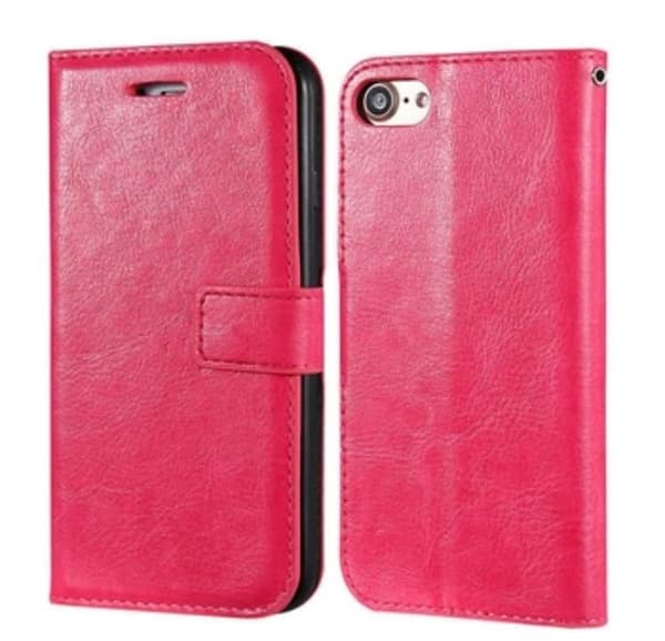 iPhone 7 - Stilrent Smart Plånboksfodral FLOVEME Rosa