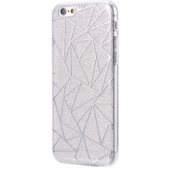 Crystal-skal från Snowflake till iPhone 6/6S plus (ORIGINAL) Crystalgrå Crystalgrå