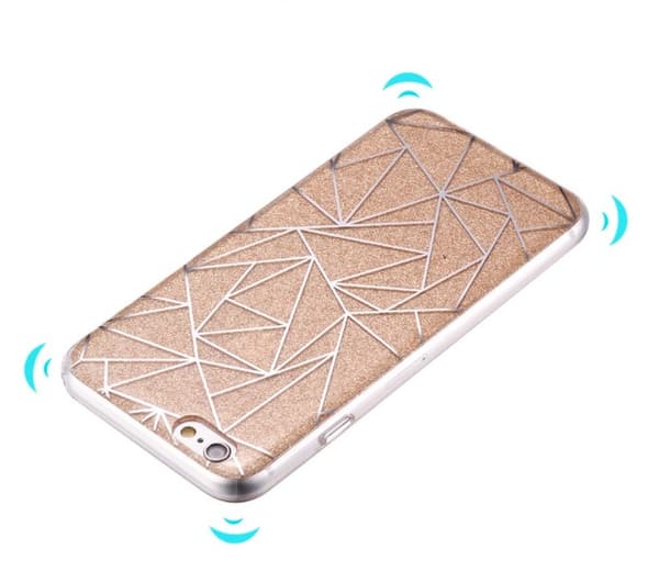 Crystal-skal från Snowflake till iPhone 6/6S plus (ORIGINAL)